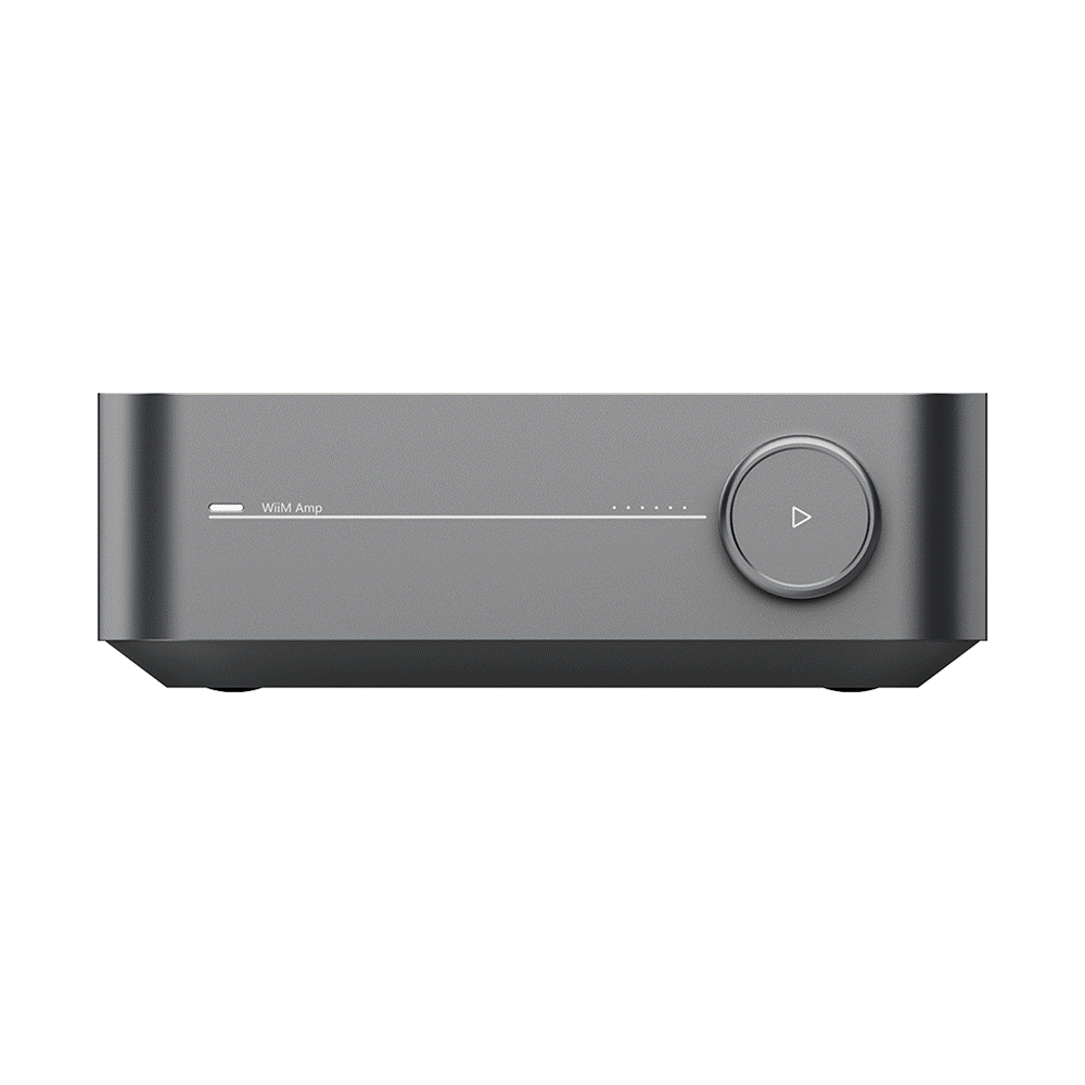 WiiM Amp: Multiroom Stereo Streaming Amplifier with AirPlay 2, Chromec